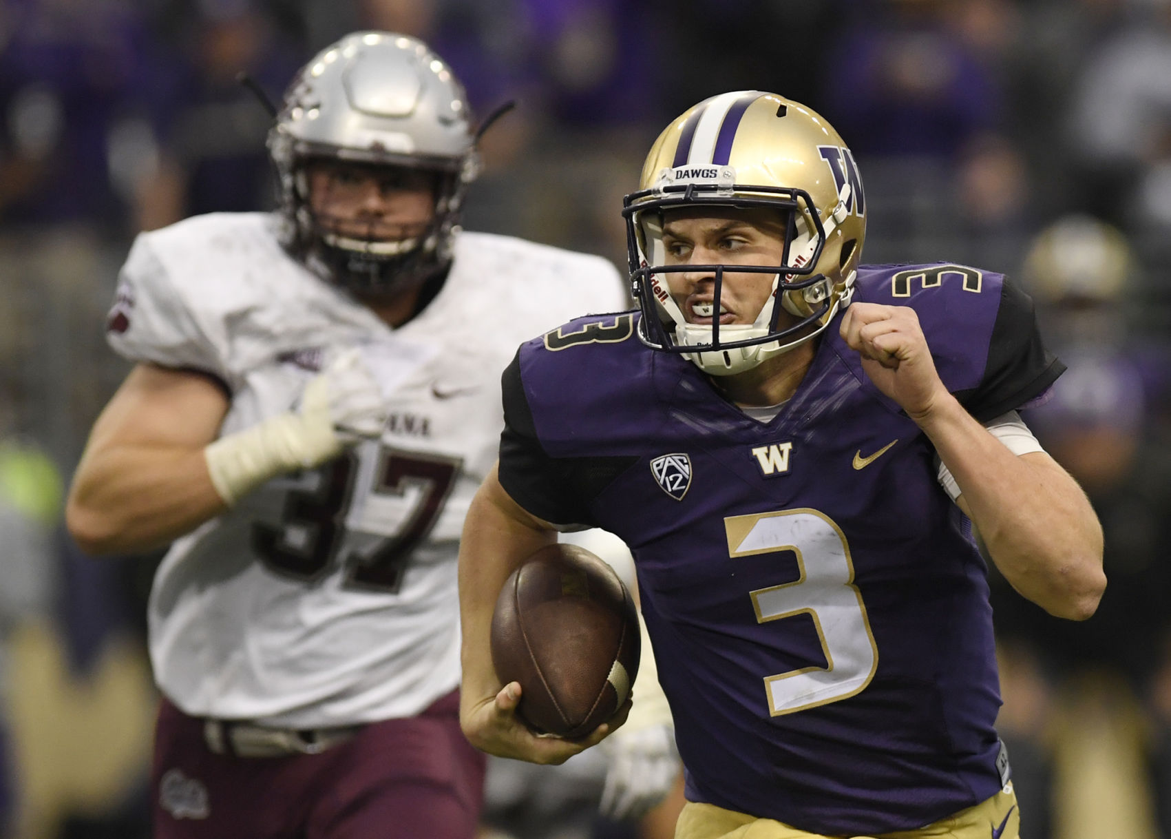 Sept. 9, 2017 No. 7 Washington 63, Montana 7